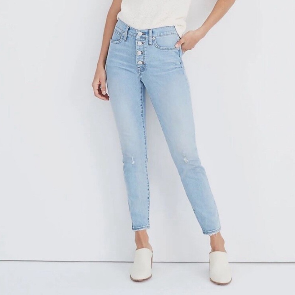 ♥️ Madewell 9 Inch High Rise Skinny